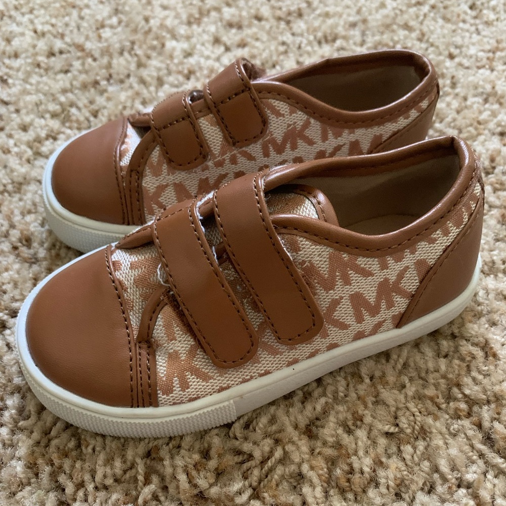 Never worn precious Michael Kors toddler shoes